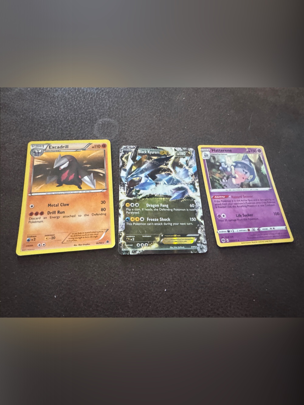 3 holo Pokémon’s